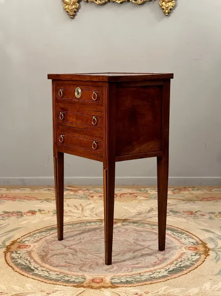 Petite Table Chiffonnière d'Epoque Louis XVI Vers 1780
