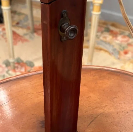 Liseuse, Gueridon Porte Torchères Acajou De Style Louis XVI Epoque XIXème