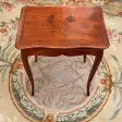 Petite Table Volante En Marqueterie d'Epoque Louis XV Vers 1750