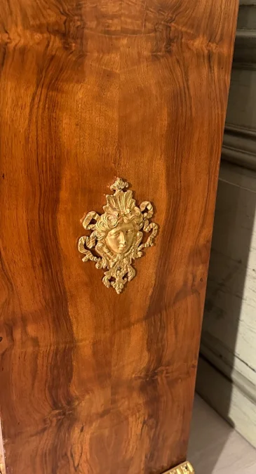 Vitrine En Marqueterie De Style Louis XIV Vers 1870