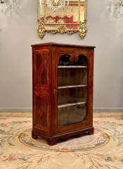 Petite Vitrine En Marqueterie d'Epoque Louis XIV Vers 1680