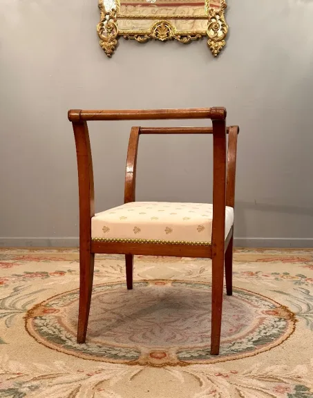 Paire De Tabourets Curules d'Epoque Directoire Vers 1795