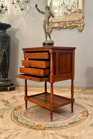 Table Chiffonnière d'Epoque Louis XVI Vers 1780