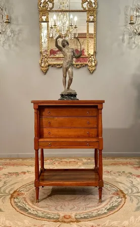 Table Chiffonnière d'Epoque Louis XVI Vers 1780