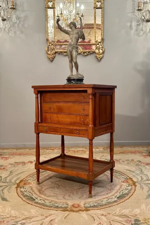 Table Chiffonnière d'Epoque Louis XVI Vers 1780