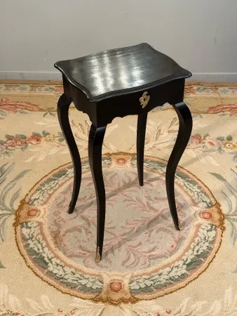 Poudreuse Coiffeuse De Style Louis XV Epoque XIXeme Vers 1870