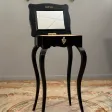Poudreuse Coiffeuse De Style Louis XV Epoque XIXeme Vers 1870