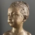 d'Après Houdon, Sculpture Buste De Louise Brongniart Terre Cuite Epoque XIXème