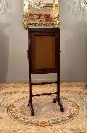 Billet Doux En Acajou Flammé d'Epoque Restauration Vers 1820