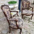 Deux Fauteuils Cabriolet D’époque Louis XV.