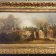 Alois Bach : Troupes Bavaroises Combattant Auprès d' Un Pont.