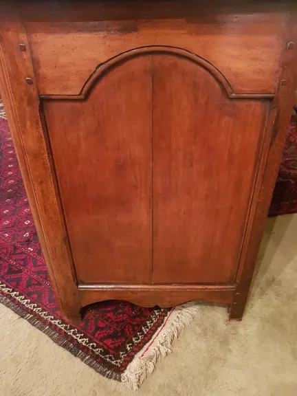Regency Period Walnut Chest Of Drawers.