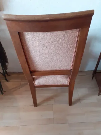Fauteuil Empire en noyer