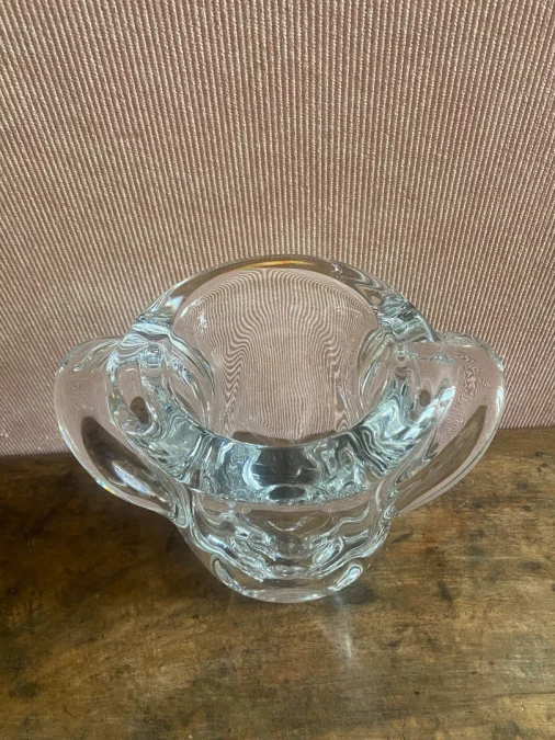 Vase en cristal de Sèvres.