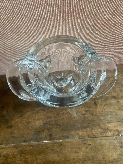Vase en cristal de Sèvres.