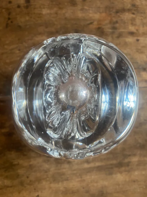 Vase en cristal de Sèvres.