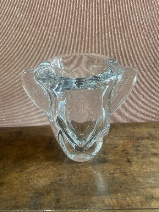 Vase en cristal de Sèvres.