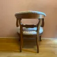Fauteuil de bureau en noyer