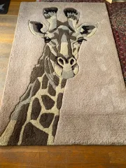 Tenture " girafe ". Afrique du sud années 80.
