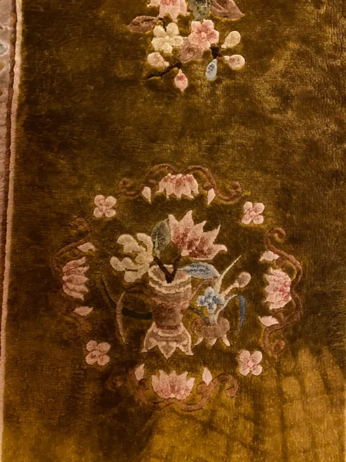 Tapis de Chine en soie