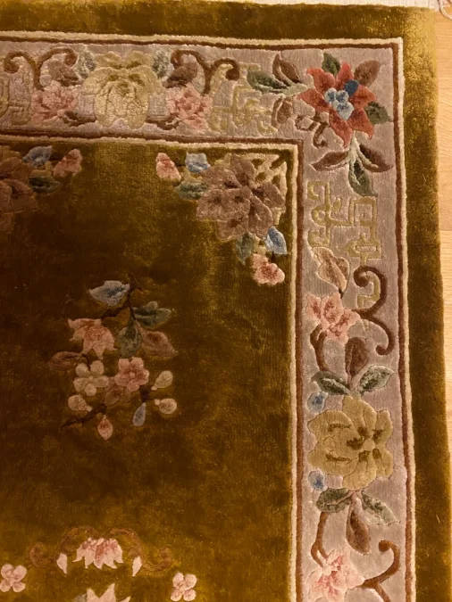 Tapis de Chine en soie