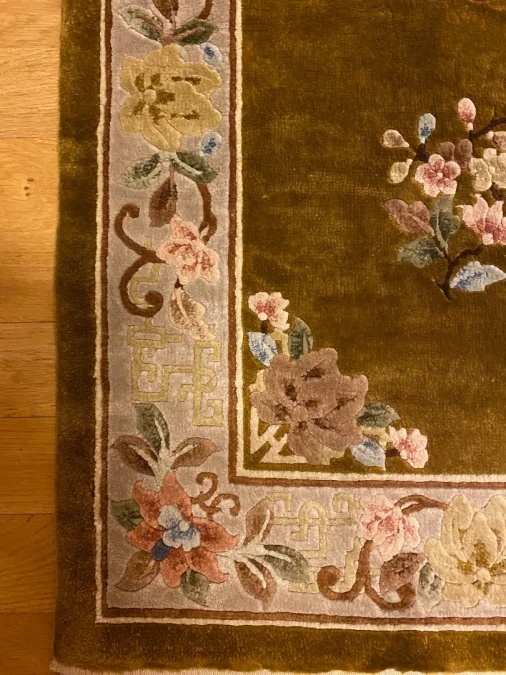 Tapis de Chine en soie