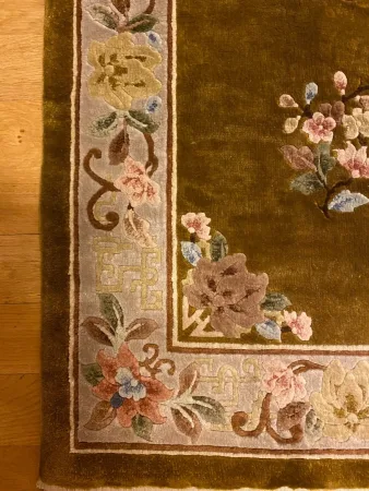 Tapis de Chine en soie