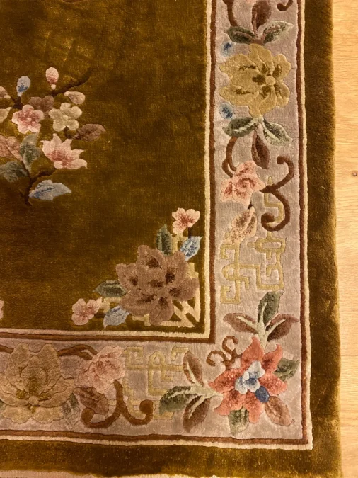 Tapis de Chine en soie