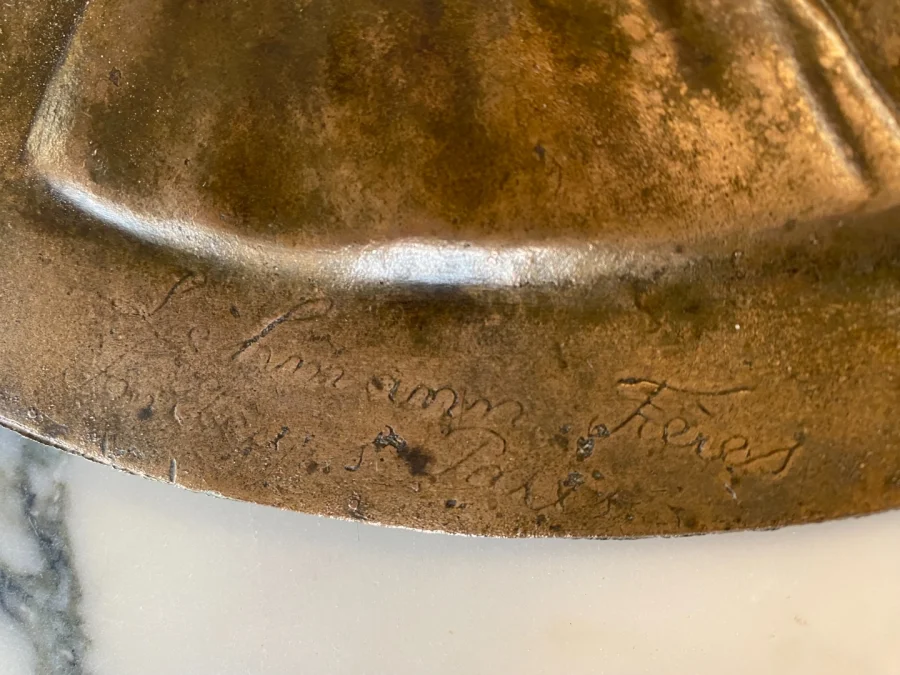 médaille en bronze de Lehmann frères.