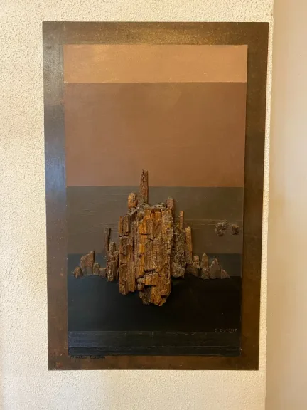 Création artistique de G. DUTANT. "Machu Picchu"