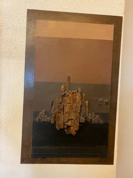 Création artistique de G. DUTANT. "Machu Picchu"