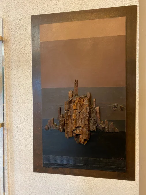 Création artistique de G. DUTANT. "Machu Picchu"