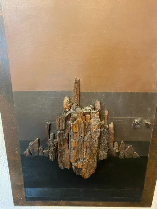 Création artistique de G. DUTANT. "Machu Picchu"