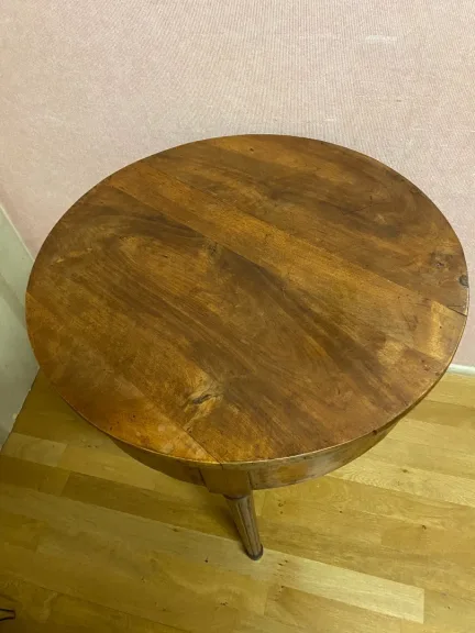 Guéridon Style Louis XVI en noyer
