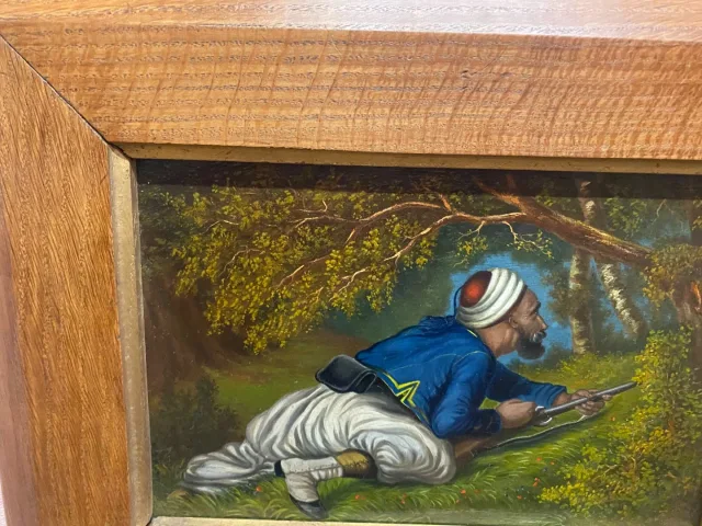 ÓLEO SOBRE MADERA