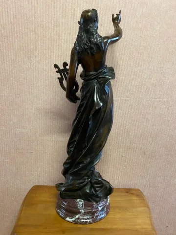 BRONZE SCULPTURE signed MAVAU