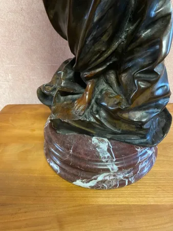 BRONZESKULPTUR signiert MAVAU