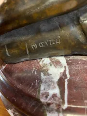BRONZESKULPTUR signiert MAVAU