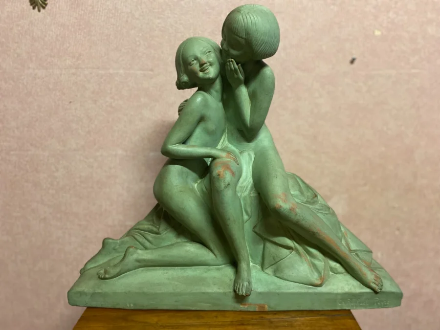 Terre cuite art déco de Charles Raphael Peyre