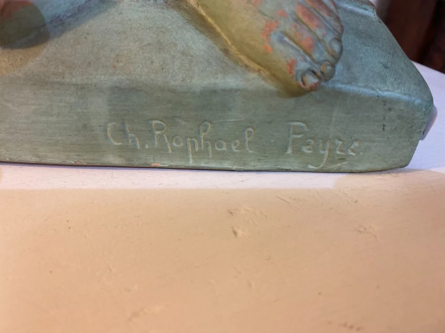 Terre cuite art déco de Charles Raphael Peyre