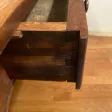 Table pouvant faire console en noyer