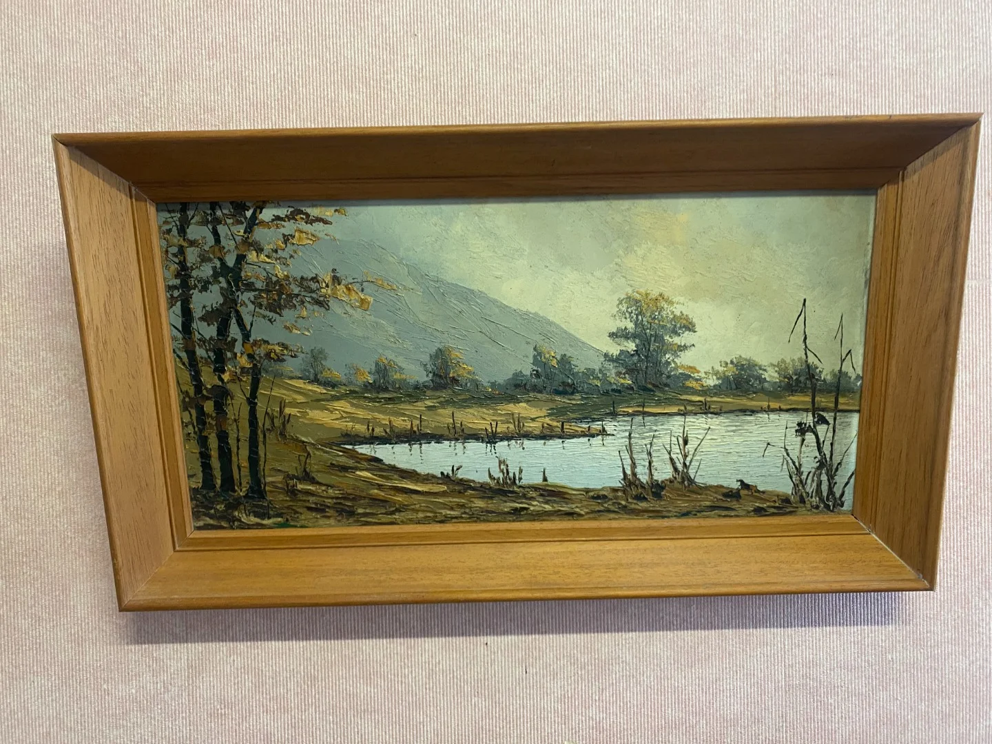 OIL ON CARDBOARD by PAUL GOBERT