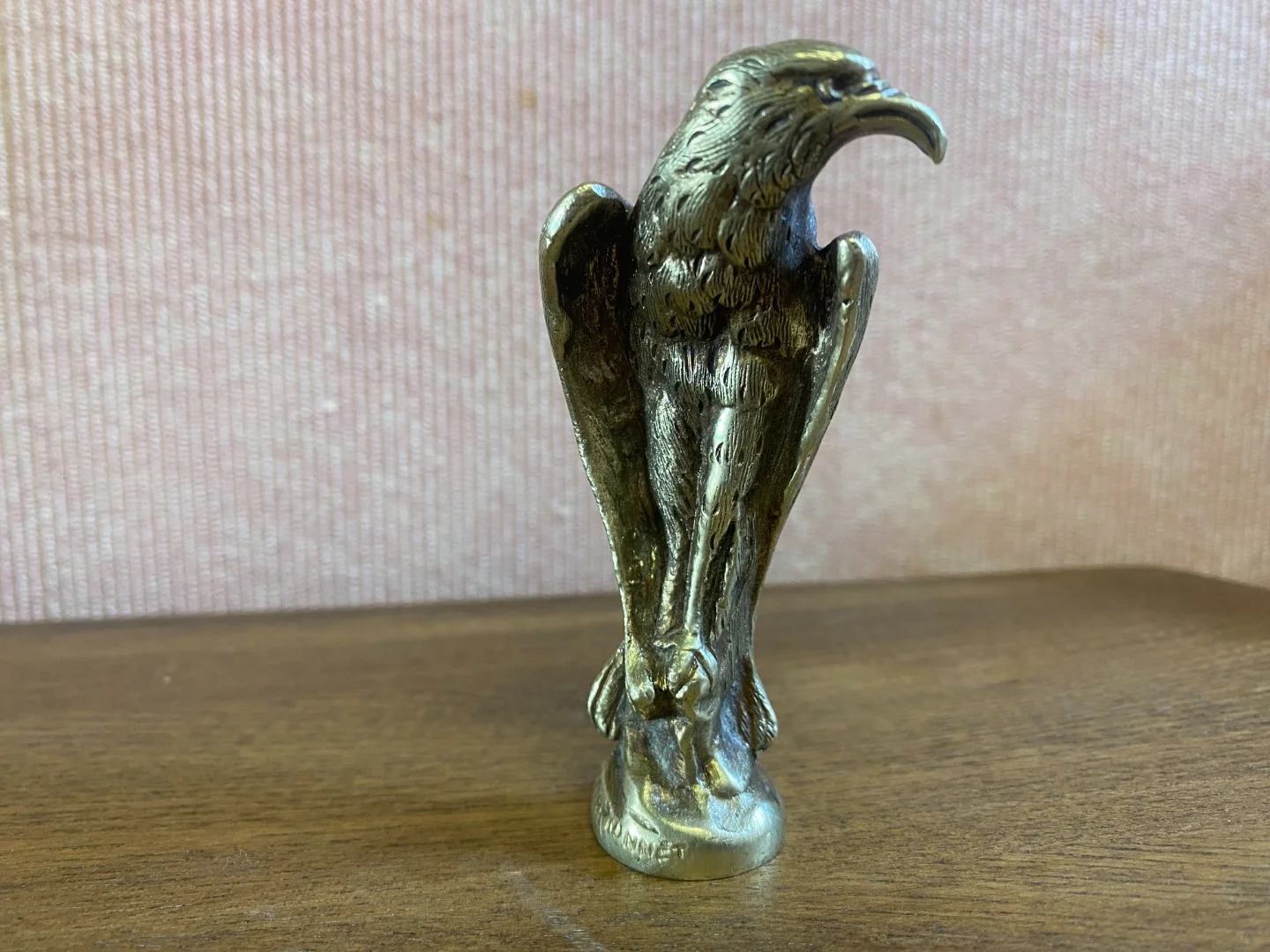 БРОНЗОВАЯ ПЕЧАТЬ с подписью А. МАРИОНЕТ