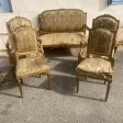 Salon en bois doré de style LOUIS XVI