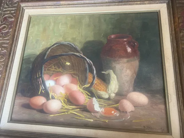 Huile sur toile de Francisco Segura Domingo