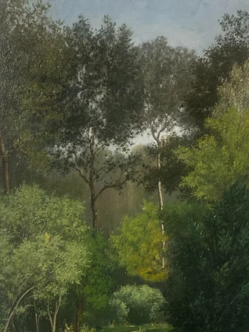 МАСЛО НА ХОЛСТЕ, подписано DUCROCQ
