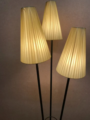 3-light floor lamp, 1960s — Very good condition