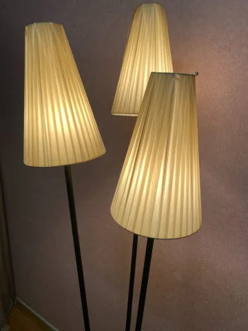 3-light floor lamp, 1960s — Very good condition