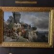Grande huile sur toile "les moulins de Montmartre"