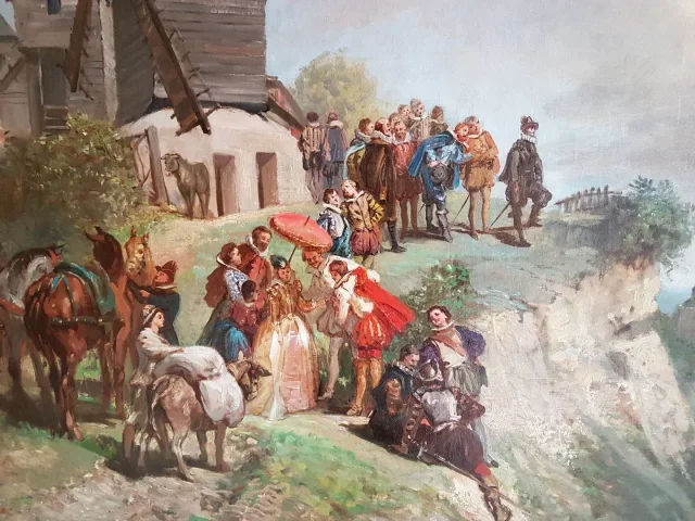 ÖL AUF LEINWANDEN VON MONTMARTRE